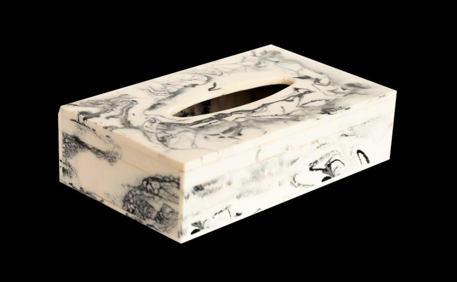 Wooden Resin Tissue Box